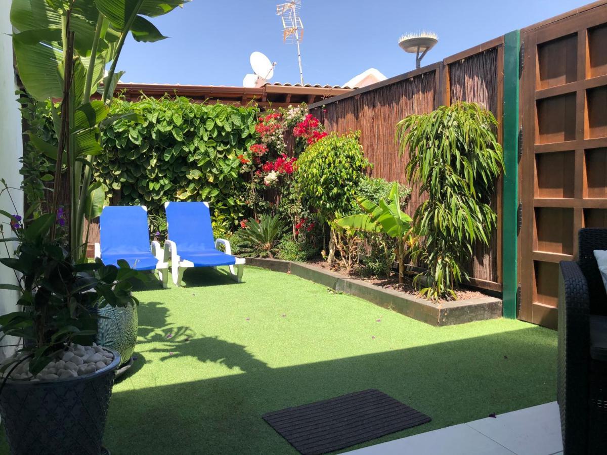Bungalow Atos With Private Garden Playa del Inglés Exteriör bild