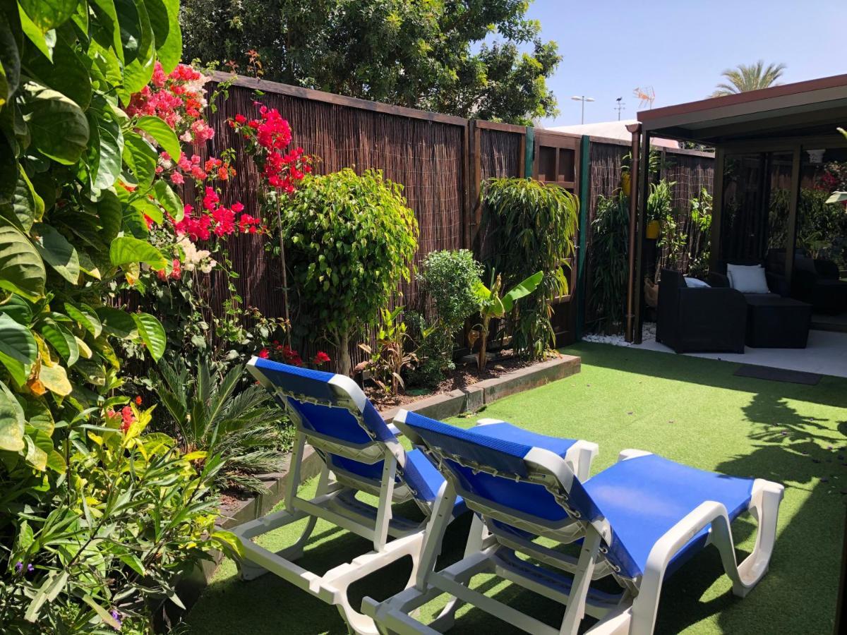 Bungalow Atos With Private Garden Playa del Inglés Exteriör bild